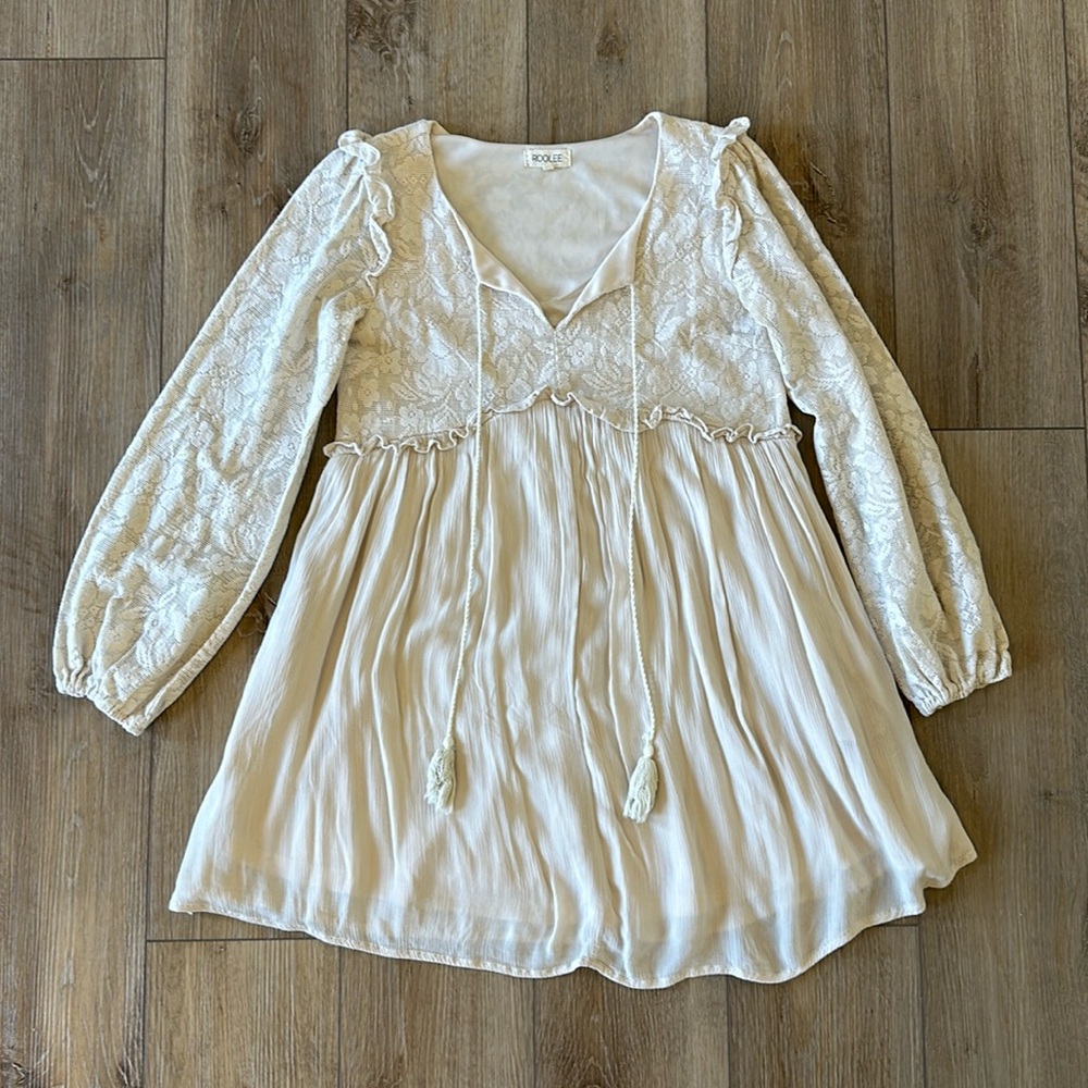 Roolee lace mini dress